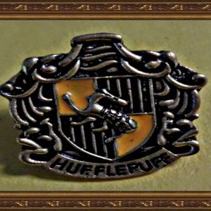 Hufflepuff Crest Inspired Design Tie Pin